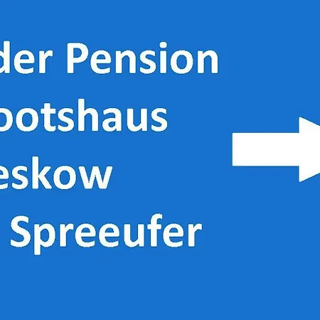 Boootshaus - Am Spreeufer Vendégház *